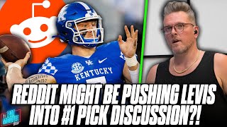 Reddit Reports Will Levis Is Sure He Is The 1 Pick Causing MAJOR Changes Draft Odds  Pat McAfee [upl. by Adnat]