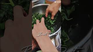 Basil Pesto bali dinner foodie food makan pesto basil [upl. by Sybil]