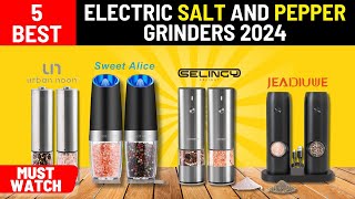 The Best Electric Salt And Pepper Grinders of 2024 [upl. by Nahtiek]