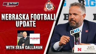 INTERVIEW Nebraska Football Update with Sean Callahan HuskerOnline huskers gbr nebraska [upl. by Slayton]