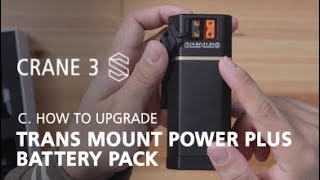 Zhiyun Crane 3S OFFICIAL tutorials C4 transmount powerplus battery pack [upl. by Nomra805]