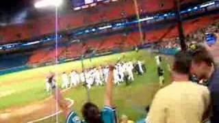 The Marlins Anibal Sanchezs nohitter [upl. by Drofhsa]