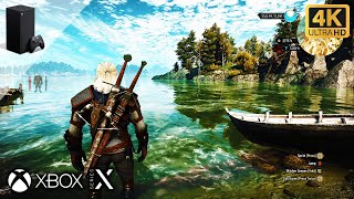 The Witcher 3 Wild Hunt  Xbox Series X Gameplay 4K [upl. by Nahsar]