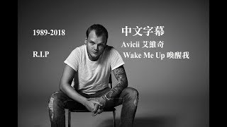 Avicii 艾維奇  Wake Me Up 喚醒我【中文字幕】19892018RIP [upl. by Eilasor]