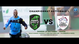 N1LMHBCV  CSBJ BOURGOIN JALLIEU 21102023 20H30 [upl. by Eillib]