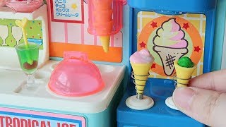 Unboxing amp Playing With Konapun Soft Ice Cream Shop Vintage Charmy Twin Toy [upl. by Lasky698]