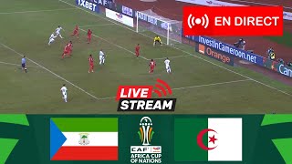 🔴EN DIRECT Algérie contre Guinée équatoriale  AFCON 2025  Match en direct aujourdhui [upl. by Allene]