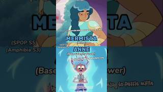 Anne Vs Mermista amphibia sheraandtheprincessesofpower anneboonchuy mermista vsedit [upl. by Onailime]