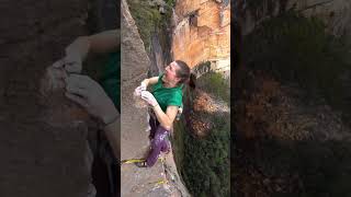 Climber falls Follow for more rockclimbing [upl. by Schell992]