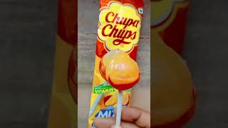 Orange chupa chups lollipop 🍭short youtube [upl. by Ennairol]