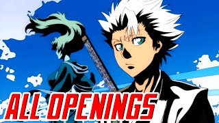 EVERY BLEACH OPENING 1  17 FULL 4K [upl. by Ad]