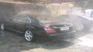 Mercedes S65 AMG Loud Start Up Loud Growl and Accelerating [upl. by Enahpad]