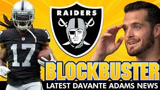 LATEST Davante Adams Trade News amp Potential NFL Landing Spots  Raiders Trade Ideas [upl. by Levitt]