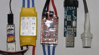 Loading SimonK firmware into hobbypower 30A ESC [upl. by Thompson]