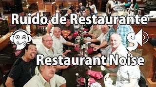 Ruido de RestauranteRestaurant Noise sound effect [upl. by Milly]