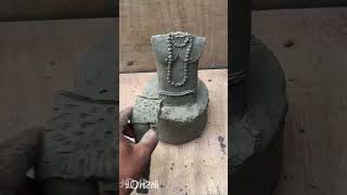 Bholebath idol makingmahadev murti making shorts34 [upl. by Trebloc]