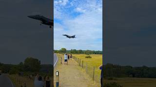 RAF Lakenheath Highlights f15 f35 aviation aviationlovers jets raflakenheath military plane [upl. by Liponis]