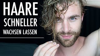 HAARE SCHNELLER WACHSEN LASSEN ● Meine TIPPS  DANIEL KORTE [upl. by Craw]