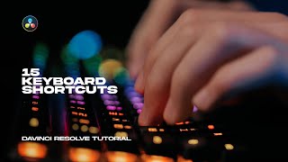 Beginner to Pro with these DaVinci Resolve Keyboard Shortcuts [upl. by Morena195]