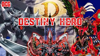 DESTINY HERO DECK PROFILE amp COMBO TUTORIAL  YUGIOH OCG [upl. by Ardeen601]