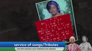 Burial CEREMONY LATE MRS IZODUWA JULIET OMOREGIE NEE AGBONZE LIVE [upl. by Aiuhsoj]