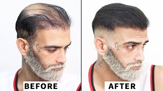 Old to Young Self Haircut for Thinning Hair [upl. by Thorlay]