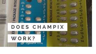 Does Champix Actually Work Varenicline Review 2018 [upl. by Landry]