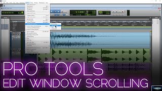 Cursors and Scrolling in Pro Tools [upl. by Joelie569]