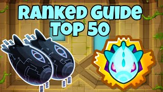 Ranked Phayze Tutorial  Top 50  Chutes BTD6 [upl. by Yemarej301]