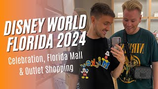 Disney World Florida 2024 Day 7 Celebration Florida Mall amp Outlet Shopping  Mr amp Mr Lane [upl. by Smalley710]