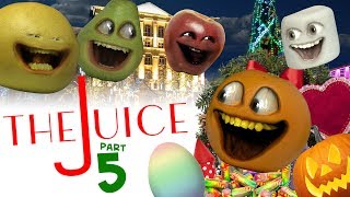 Annoying Orange  The Juice 5 Favorite Holiday [upl. by Natalee]