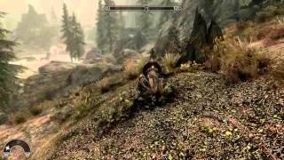 Skyrim Skjors Bodysurfing Technique [upl. by Ailero330]