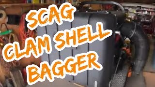 Scag Clam Shell Bagger  Final Property View  Countryside Vlogs [upl. by Brinn]