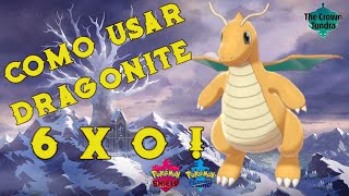 Como usar DRAGONITE OP no POKEMON SWORD and SHIELD CROWN TUNDRA [upl. by Einegue]