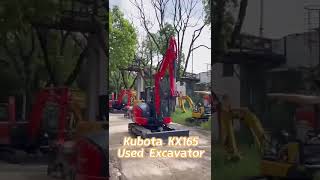 Mini Japan Original Kubota 6 Ton Kx165 Excavator Earth Digger Used Machine [upl. by Daphie]