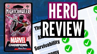 Nightcrawler Hero Review  Marvel Champions [upl. by Trebornhoj]