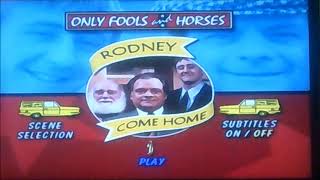 DVD Opening to Only Fools and Horses Rodney Come Home UK DVD [upl. by Atteloc]