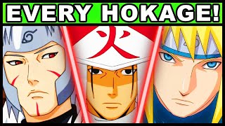 All 7 Hokage and Their Powers Explained Naruto Shippuden  Boruto Every Hokage [upl. by Kaiser914]