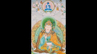 The aspiration prayer of Samantabhadra Kuntuzangpo Kunzang Monlam with lyrics [upl. by Abshier]