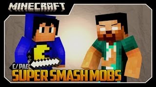 SUPER SMASH MOBS FT PAC TAZERCRAFT  REZENDEEVIL [upl. by Leafar]