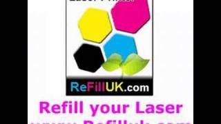 Refill your laser Printer clp300 laserjet 1600 2600 epson [upl. by Avahc52]