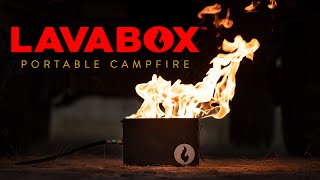 The Original Ammo Can Firepit  Lavabox Portable Campfire [upl. by Jacinthe]