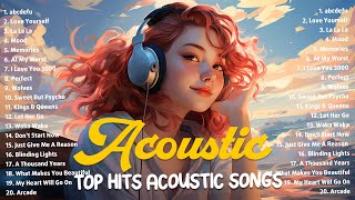 English songs 2023 🍨 English songs love playlist 🍑 Top english acoustic tiktok songs with lyrics [upl. by Adnek]