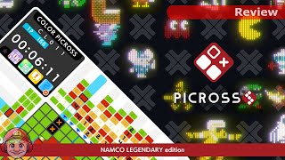 Review PICROSS S NAMCO LEGENDARY edition on Nintendo Switch [upl. by Yttik687]