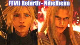 FF7 Rebirth  Sephiroth Nibelheim Incident Full Scene  Final Fantasy 7 Rebirth Demo PS5 [upl. by Batory537]