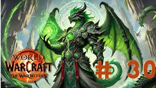 World of Warcraft Preservation Evoker Healer Dungeon Leveling 30 Timewalking Dire Maul Warpwood [upl. by Anaidiriv]