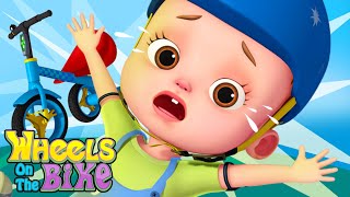 The Wheels On The Bike Song  Nursery Rhymes amp Kids Songs  Baby Ronnie Rhymes [upl. by Klute]