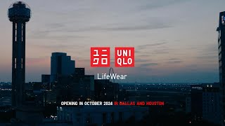 Made for All Made for Texas  UNIQLO US [upl. by Nosdrahcir4]