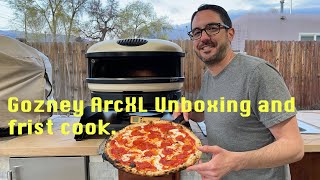 Gozney Arc XL Unboxing and First pizza cook [upl. by Inga612]