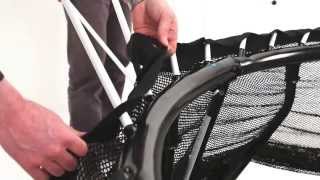 Springfree Trampoline Installation Positioning Net [upl. by Natanoj]